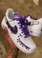 Zizu - Custom Purple AF1